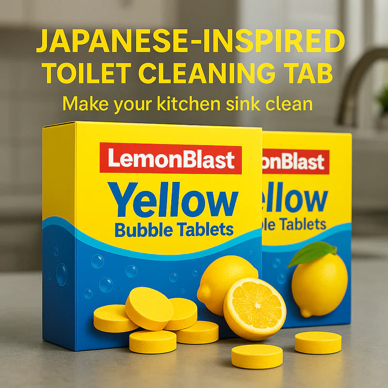 🍋 LemonBlast Deep Clean Bubble Tablets | Buy 1 Get 1 Free | 24pc