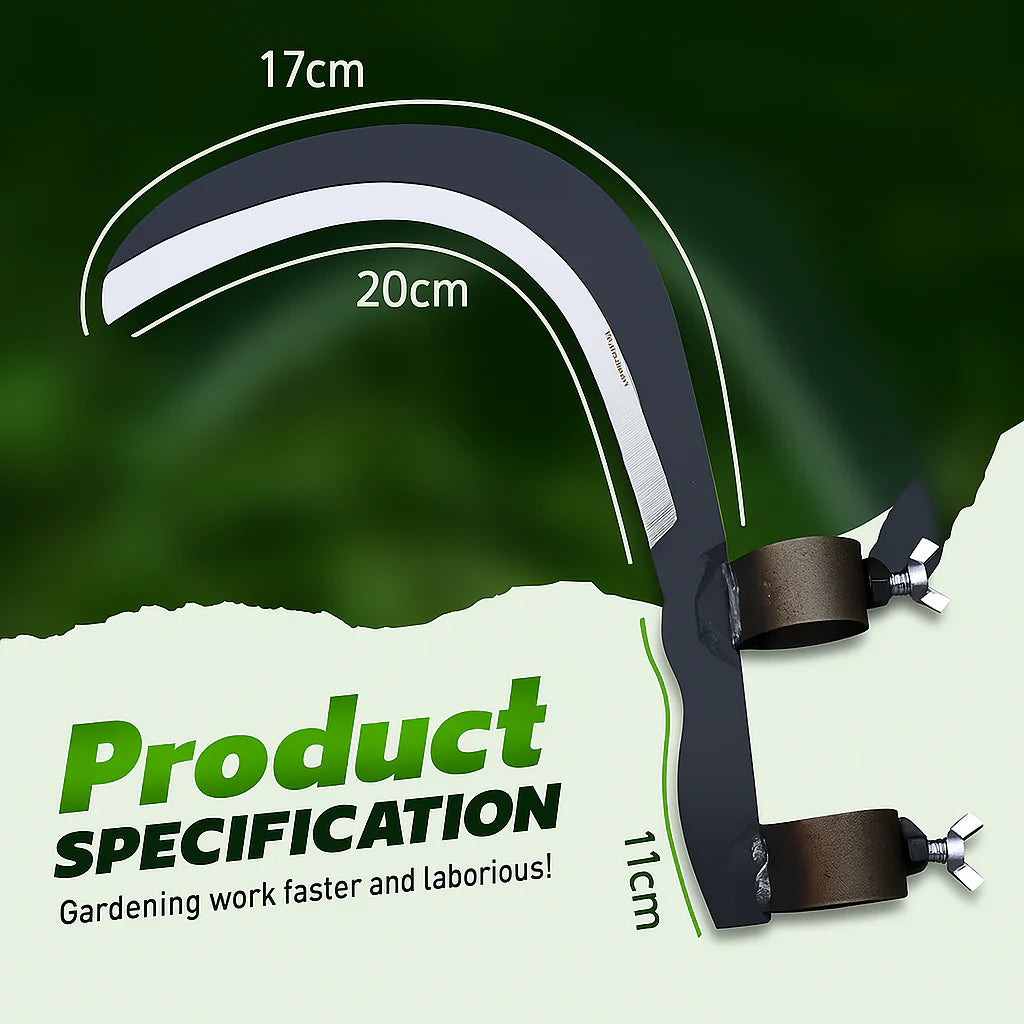 Multifunctional Portable Grass Sickle Cutter Head